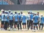 Indian players during a practice session ahead of their third Test cricket match against New Zealand, at Wankhede Stadium in Mumbai, Wednesday, Oct. 30, 2024 Indian players during a practice session ahead of their third Test cricket match against New Zealand, at Wankhede Stadium in Mumbai, Wednesday, Oct. 30, 2024