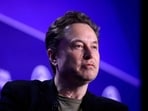 Elon Musk, Chief Executive Officer of SpaceX and Tesla and owner of X looks on during the Milken Conference 2024 Global Conference Sessions at The Beverly Hilton in Beverly Hills, California, 