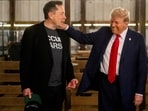Elon Musk, chief executive officer of Tesla Inc., left, and former US President Donald Trump, prior to a campaign event at the Butler Farm Show in Butler, Pennsylvania, US. Elon Musk, chief executive officer of Tesla Inc., left, and former US President Donald Trump, prior to a campaign event at the Butler Farm Show in Butler, Pennsylvania, US.