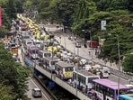 As the festive season approached with Deepavali and Kannada Rajyostava, followed by a long weekend from October 31 to November 3, 2024, Bengaluru traffic police informed the public that significant traffic congestion is anticipated. As the festive season approached with Deepavali and Kannada Rajyostava, followed by a long weekend from October 31 to November 3, 2024, Bengaluru traffic police informed the public that significant traffic congestion is anticipated.
