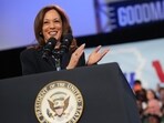 Kamala Harris trolled for unveiling ‘pathetic’ new accent at Philadelphia event (Photo by Andrew Harnik / GETTY IMAGES NORTH AMERICA / Getty Images via AFP)
