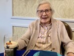 Kathleen Hennings is thriving at the age of 105 years, single and drinking her favourite beer. Kathleen Hennings is thriving at the age of 105 years, single and drinking her favourite beer.