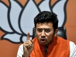 BJP MP Tejasvi Surya File Photo / ANI)