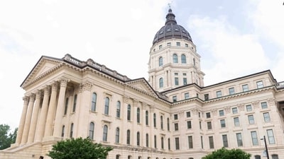 Kansas Statehouse in Topeka, Kan, can be seen in the picture. (Evert Nelson/The Topeka Capital-Journal via AP, File) (AP) Kansas Statehouse in Topeka, Kan, can be seen in the picture. (Evert Nelson/The Topeka Capital-Journal via AP, File) (AP)