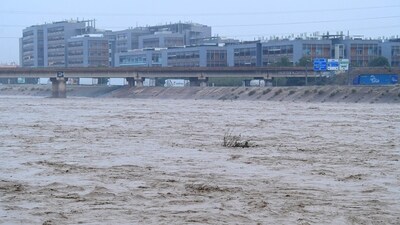 A picture taken on October 30, 2024 shows the Turia river following floods in Valencia, eastern Spain. Floods triggered by torrential rains in Spain's eastern Valencia region has left 51 people dead, rescue services said on October 30. (Photo by Jose Jordan / AFP) A picture taken on October 30, 2024 shows the Turia river following floods in Valencia, eastern Spain. Floods triggered by torrential rains in Spain's eastern Valencia region has left 51 people dead, rescue services said on October 30. (Photo by Jose Jordan / AFP)