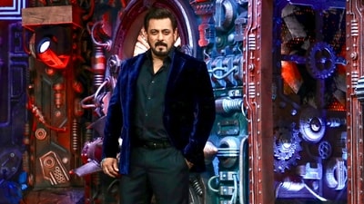 Bollywood actor Salman Khan also shot for Bigg Boss 18. (PTI) Bollywood actor Salman Khan also shot for Bigg Boss 18. (PTI)