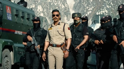 Singham Again title song features Ajay Devgn Singham Again title song features Ajay Devgn