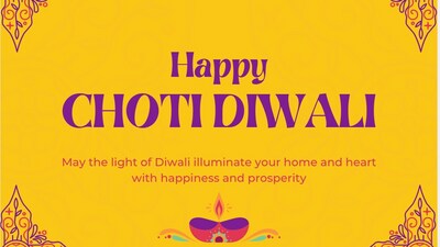 On this auspicious occasion of Choti Diwali, may your home be filled with laughter, happiness, and love. Wishing you and your family a joyful and prosperous Choti Diwali. Stay blessed! On this auspicious occasion of Choti Diwali, may your home be filled with laughter, happiness, and love. Wishing you and your family a joyful and prosperous Choti Diwali. Stay blessed!