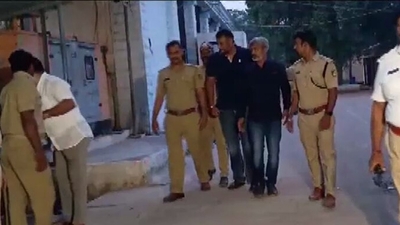 Actor Darshan walks out of jail after getting bail in Renukaswamy murder case (ANI)