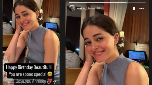 Ananya Panday's birthday wish from her beau Ananya Panday's birthday wish from her beau