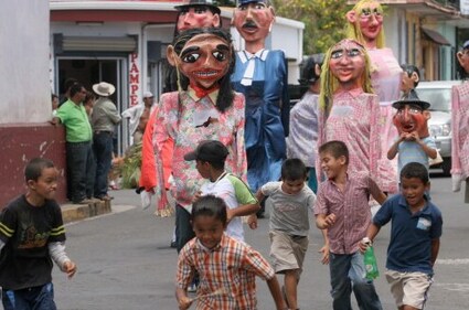 Día Nacional de la Mascarada Costarricense commemorates the day of the dead in Costa Rica