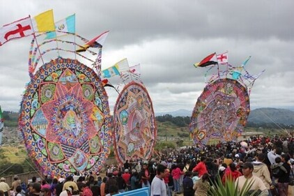 Festival de Barriletes Gigantes marks the day of the dead celebrations in Guatemala Festival de Barriletes Gigantes marks the day of the dead celebrations in Guatemala