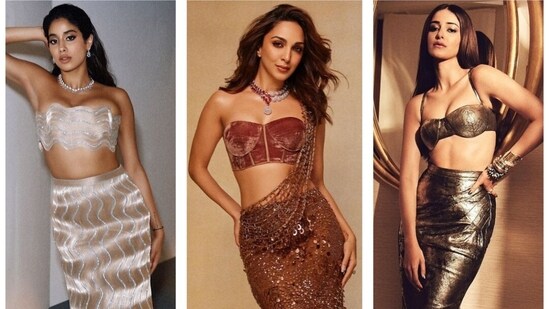 Many celebrities like Janhvi Kapoor, Kiara Advani and Ananya Panday have jumped on the mermaid trend bandwagon (Photos: Instagram)
