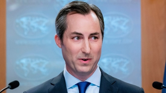 US State Department spokesperson Matthew Miller (AP)