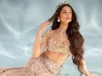 Alanna Panday's outfit was inspired by the mermaids from Disney's Little Mermaid.