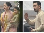 Alia Bhatt was seen in Mumbai on Thursday. Alia Bhatt was seen in Mumbai on Thursday.
