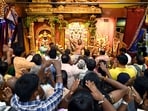 People throng the Tirumala Tirupati temple to worship Lord Venkateshwara. (Representative image)