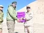 Indian, Chinese troops exchanging sweets on Diwali at the LAC.