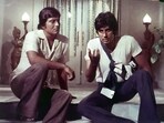 Amitabh Bachchan and Vinod Khanna in Muqaddar Ka Sikandar Amitabh Bachchan and Vinod Khanna in Muqaddar Ka Sikandar