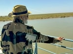 Prime Minister Narendra Modi during the Diwali celebration with Jawans, in Gujarat's Kutch. Prime Minister Narendra Modi during the Diwali celebration with Jawans, in Gujarat's Kutch.