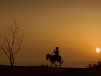 A silhouette of Aamir Khan in Thugs of Hindostan A silhouette of Aamir Khan in Thugs of Hindostan