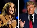 Democratic presidential nominee Vice President Kamala Harris is up against Republican presidential nominee former President Donald Trump. Democratic presidential nominee Vice President Kamala Harris is up against Republican presidential nominee former President Donald Trump.