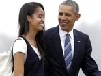 President Barack Obama with his daughter Malia who graduated from the prominent Sidwell Friends School in Washington DC last Friday. President Barack Obama with his daughter Malia who graduated from the prominent Sidwell Friends School in Washington DC last Friday.