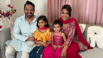 Flying Beast aka Gaurav Taneja celebrated Diwali with his wife Ritu Rathee. (Instagram/taneja.gaurav) Flying Beast aka Gaurav Taneja celebrated Diwali with his wife Ritu Rathee. (Instagram/taneja.gaurav)