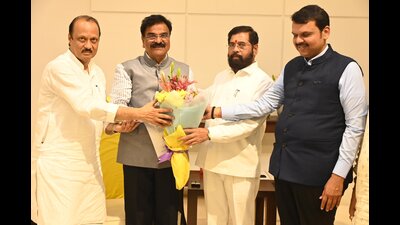 A former minister of state, Shivtare is contesting from Purandar as the only candidate of Eknath Shinde’s Shiv Sena in Pune district. (HT PHOTO)