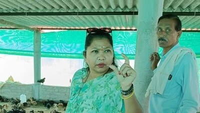 Bhagyashree Atram-Halgekar of the NCP (SP) will take on her father Dharmaraobaba Atram in Aheri Bhagyashree Atram-Halgekar of the NCP (SP) will take on her father Dharmaraobaba Atram in Aheri