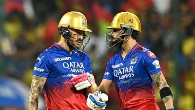 Virat Kohli and Faf du Plessis during their partnership for RCB in IPL 2024 (AFP) Virat Kohli and Faf du Plessis during their partnership for RCB in IPL 2024 (AFP)