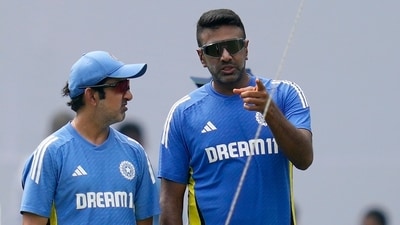 India's coach Gautam Gambhir and Ravichandran Ashwin watch a practice session before third test match against New Zealand in Mumbai, India, (AP) India's coach Gautam Gambhir and Ravichandran Ashwin watch a practice session before third test match against New Zealand in Mumbai, India, (AP)