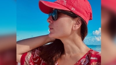 Kareena Kapoor wears a kaftan dress in her Diwali wish post. Kareena Kapoor wears a kaftan dress in her Diwali wish post.