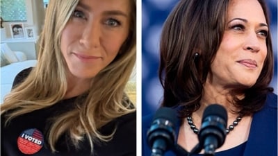 Jennifer Aniston reveals she voted for Kamala Harris Jennifer Aniston reveals she voted for Kamala Harris