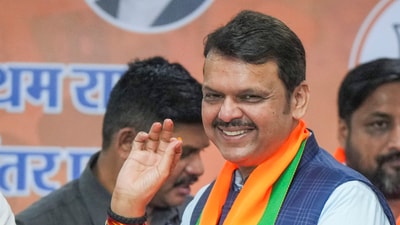 Maharashtra Dy CM Devendra Fadnavis during a press conference in Mumbai on Thursday. (PTI) Maharashtra Dy CM Devendra Fadnavis during a press conference in Mumbai on Thursday. (PTI)