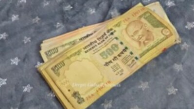 A woman found old  ₹500 and  ₹1000 notes while cleaning for Diwali (Instagram/deeeptigaba)