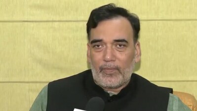 Delhi environment minister Gopal Rai (ANI) Delhi environment minister Gopal Rai (ANI)