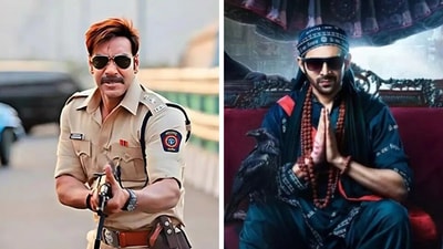Singham Again vs Bhool Bhulaiyaa 3: Both big-budget films are releasing on November 1 Singham Again vs Bhool Bhulaiyaa 3: Both big-budget films are releasing on November 1