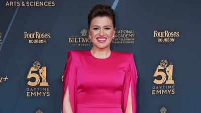 Kelly Clarkson appears at the 51st Daytime Emmy Awards on Friday, June 7, 2024, at the Westin Bonaventure in Los Angeles. (Photo by Jordan Strauss/Invision/AP, File) (Jordan Strauss/Invision/AP) Kelly Clarkson appears at the 51st Daytime Emmy Awards on Friday, June 7, 2024, at the Westin Bonaventure in Los Angeles. (Photo by Jordan Strauss/Invision/AP, File) (Jordan Strauss/Invision/AP)