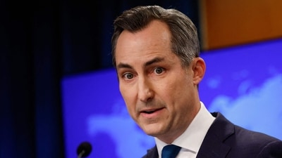 State department spokesperson Matthew Miller. (Getty Images via AFP) State department spokesperson Matthew Miller. (Getty Images via AFP)