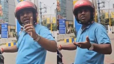 Viral video of a language confrontation in Bengaluru sparks mixed reactions. (X/@ManjuKBye) Viral video of a language confrontation in Bengaluru sparks mixed reactions. (X/@ManjuKBye)