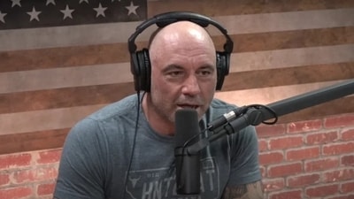 Joe Rogan reveals why he snubbed Kamala Harris (YouTube) Joe Rogan reveals why he snubbed Kamala Harris (YouTube)