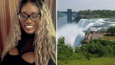 33-year-old Chianti Means and her two children died after jumping off Niagara Falls on Monday (Facebook) 33-year-old Chianti Means and her two children died after jumping off Niagara Falls on Monday (Facebook)
