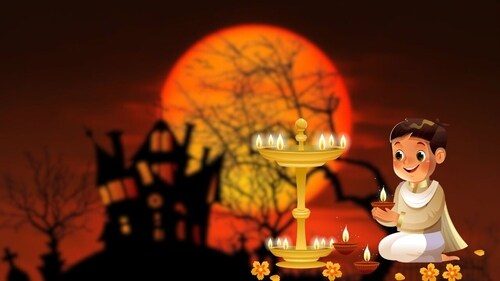 Happy Diwali and Halloween 2024: Wishes and images Happy Diwali and Halloween 2024: Wishes and images