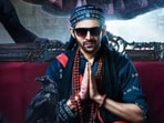 Kartik Aaryan at Siddhivinayak Temple