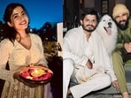 Rashmika Mandanna thanked Anand Deverakonda for her Diwali photoshoot. Rashmika Mandanna thanked Anand Deverakonda for her Diwali photoshoot.