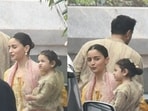 Ranbir Kapoor and Alia Bhatt step out for Diwali celebrations with Raha Kapoor Ranbir Kapoor and Alia Bhatt step out for Diwali celebrations with Raha Kapoor