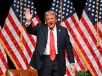 Former US President and Republican presidential candidate Donald Trump's advisors are drafting measures to prioritize skilled immigrants and eliminate family-based immigration, reflecting a shift towards a more nationalist agenda. (Photo by Patrick T. Fallon / AFP)