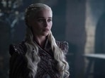 Emilia Clarke in a still from Game of Thrones.