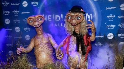 Tom Kaulitz, left, and Heidi Klum attend Heidi Klum's 23rd annual Halloween party on Thursday, Oct. 31, 2024, at Hard Rock Hotel New York in New York. (Photo by Evan Agostini/Invision/AP) (Evan Agostini/Invision/AP) Tom Kaulitz, left, and Heidi Klum attend Heidi Klum's 23rd annual Halloween party on Thursday, Oct. 31, 2024, at Hard Rock Hotel New York in New York. (Photo by Evan Agostini/Invision/AP) (Evan Agostini/Invision/AP)